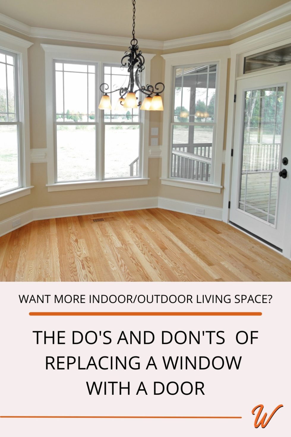 Replacing A Window With A Door? Read These Do's And Don'ts First ...